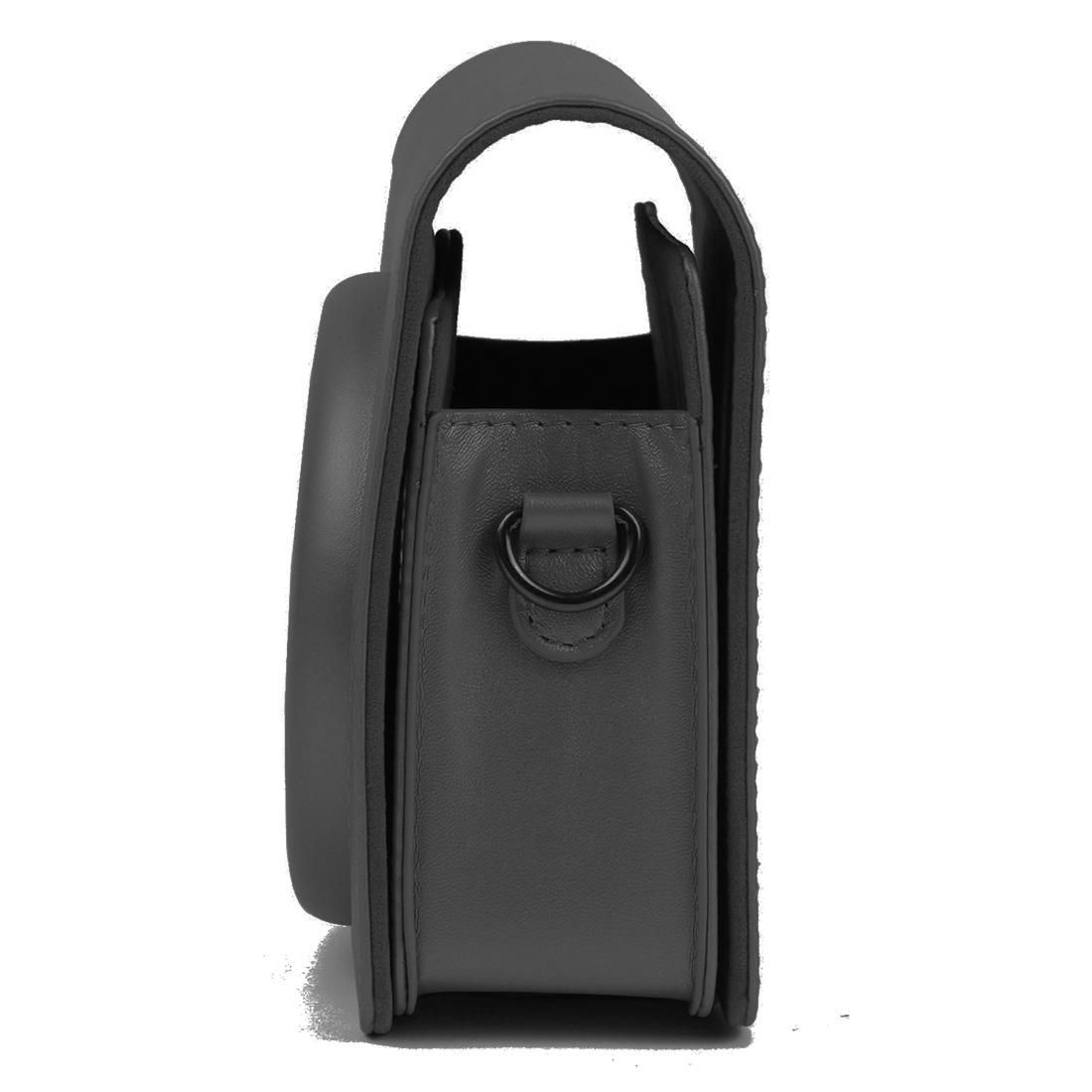 Pearly Lustre PU Leather Case Bag for FUJIFILM Instax SQUARE SQ6 Camera, with Adjustable Shoulder Strap (Light Brown)