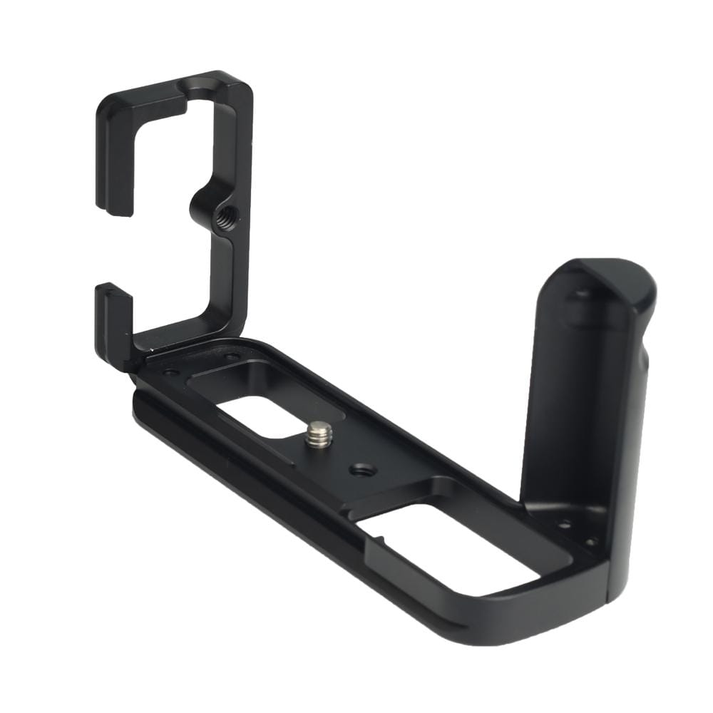 1/4 inch Vertical Shoot Quick Release L Plate Bracket Base Holder for FUJIFILM X-T2 (Black)