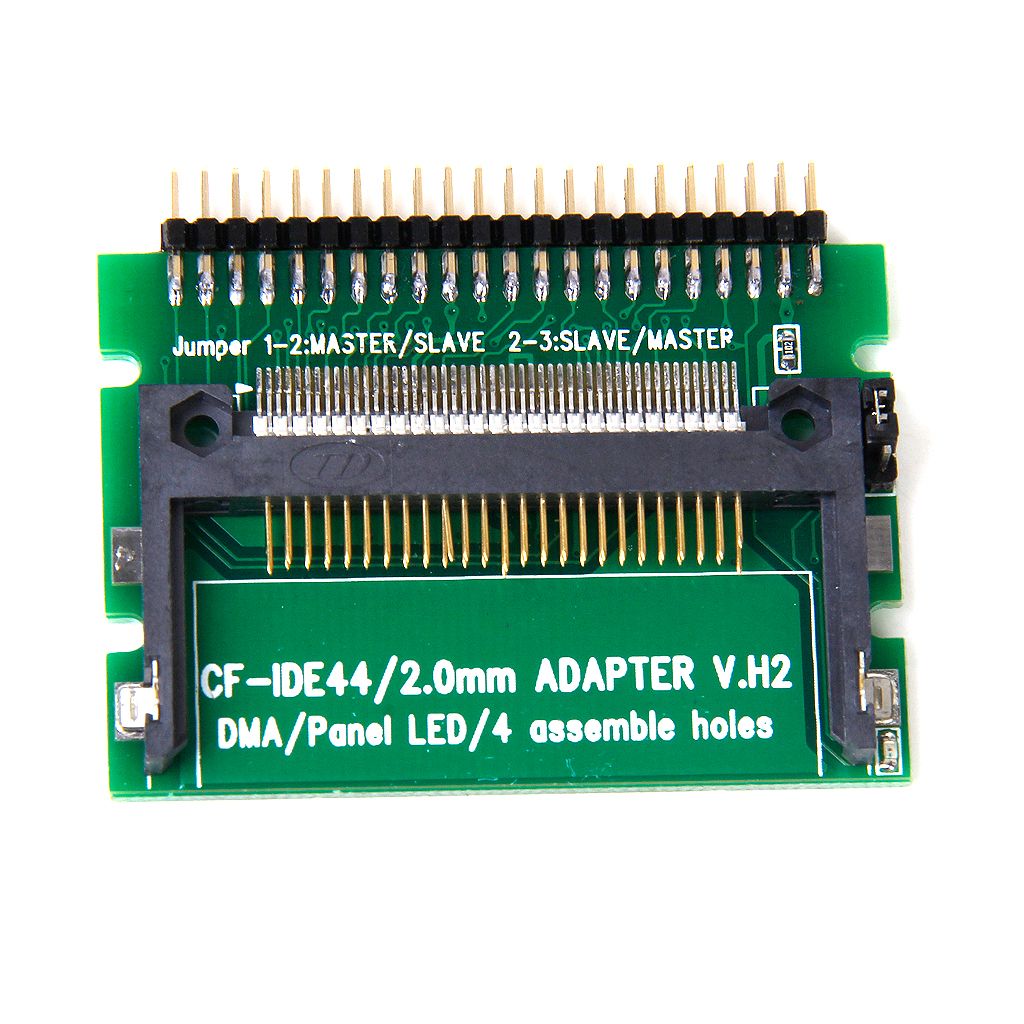 Pin-bare Laptop 44-Pin Male IDE To CF Card Adapter