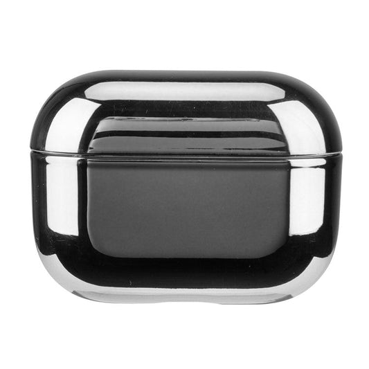 Electroplating Plastic Colorful Earphone Cover Case for Apple AirPods Pro - Silver