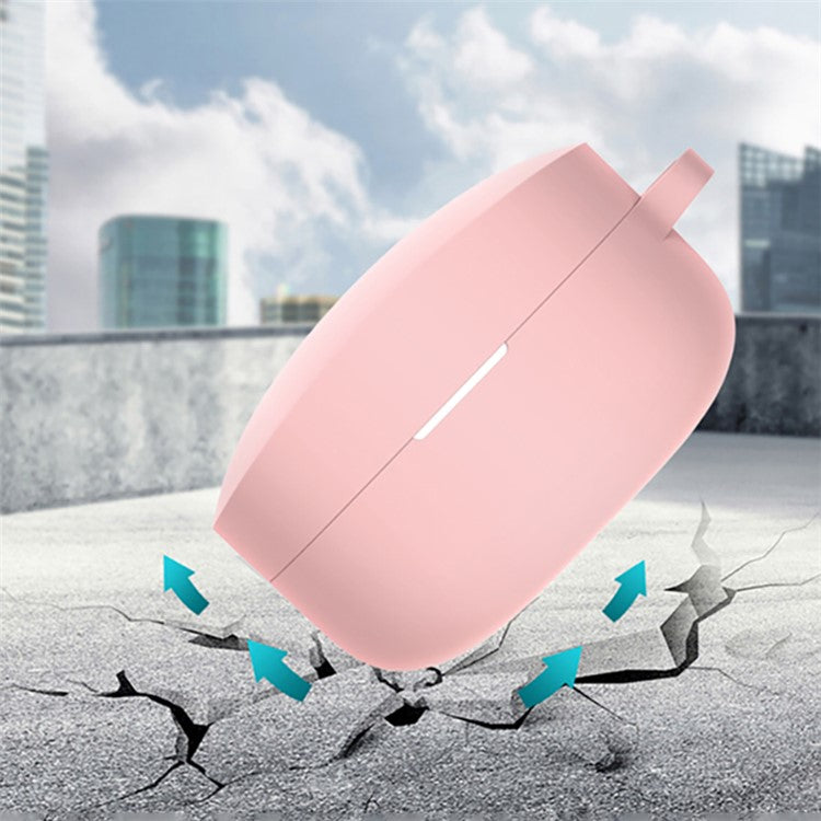 Soft Silicone Protective Case Wireless Bluetooth Earphone Dustproof Cover for Sony WF-1000XM4 - White