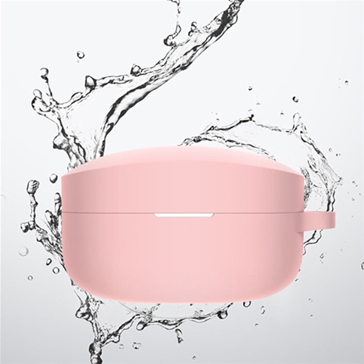 Soft Silicone Protective Case Wireless Bluetooth Earphone Dustproof Cover for Sony WF-1000XM4 - White