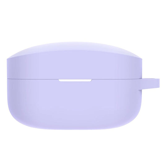 Soft Silicone Protective Case Wireless Bluetooth Earphone Dustproof Cover for Sony WF-1000XM4 - Light Purple
