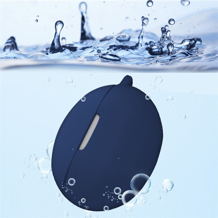 Soft Silicone Bluetooth Earphone Protective Case Dustproof Cover for Huawei FreeBuds 4i - Purple