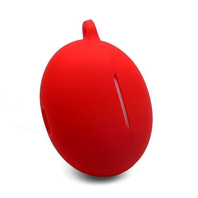 Soft Silicone Bluetooth Earphone Protective Case Dustproof Cover for Huawei FreeBuds 4i - Red
