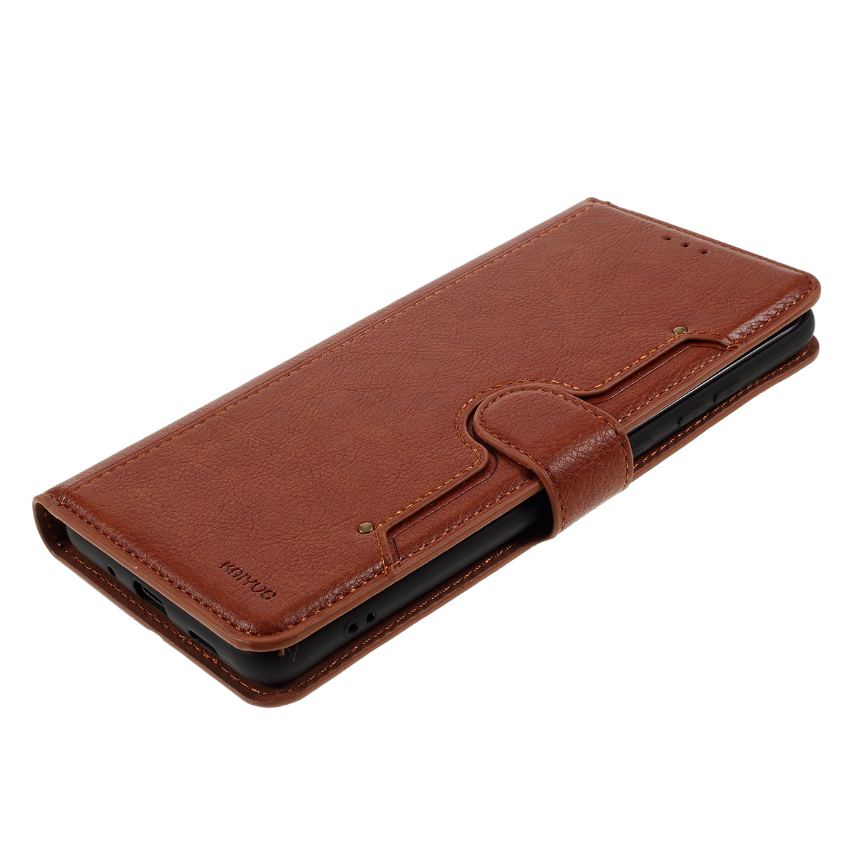 KAIYUE Wallet Leather Stand Case for Samsung Galaxy S20 Ultra - Brown