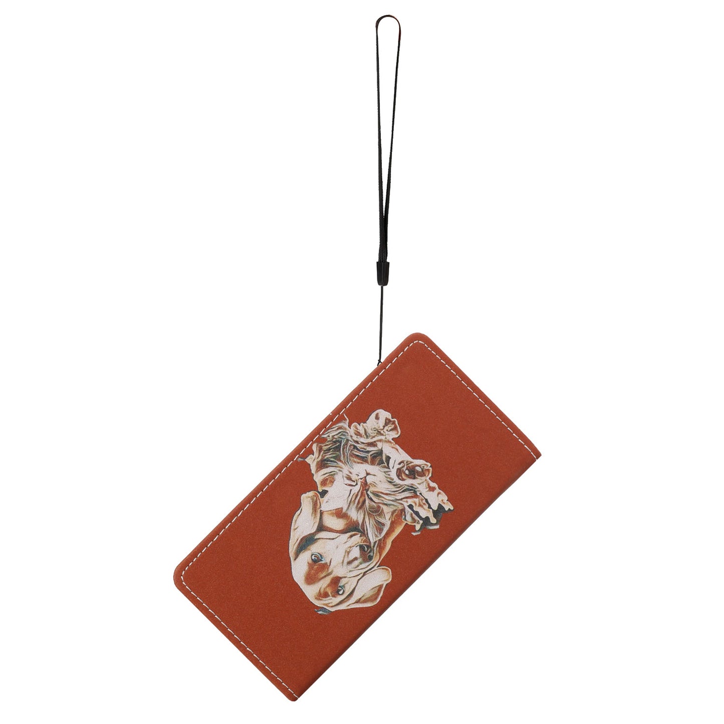 Stylish Pattern Printing Leather Stand Case with Card Slots Cover for Samsung Galaxy S20 Ultra - Dog
