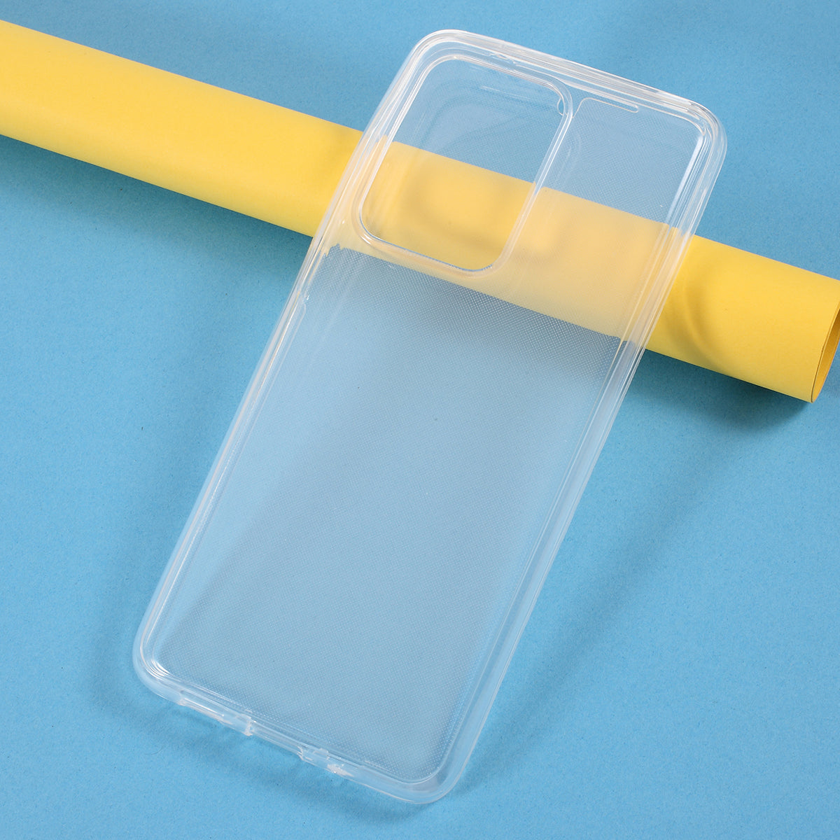 Full Coverage Front + Back Clear TPU Protection Case for Samsung Galaxy S20 Ultra