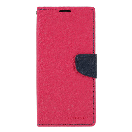 MERCURY GOOSPERY Fancy Diary Leather Wallet Mobile Phone Case for Samsung Galaxy S20 Ultra - Red