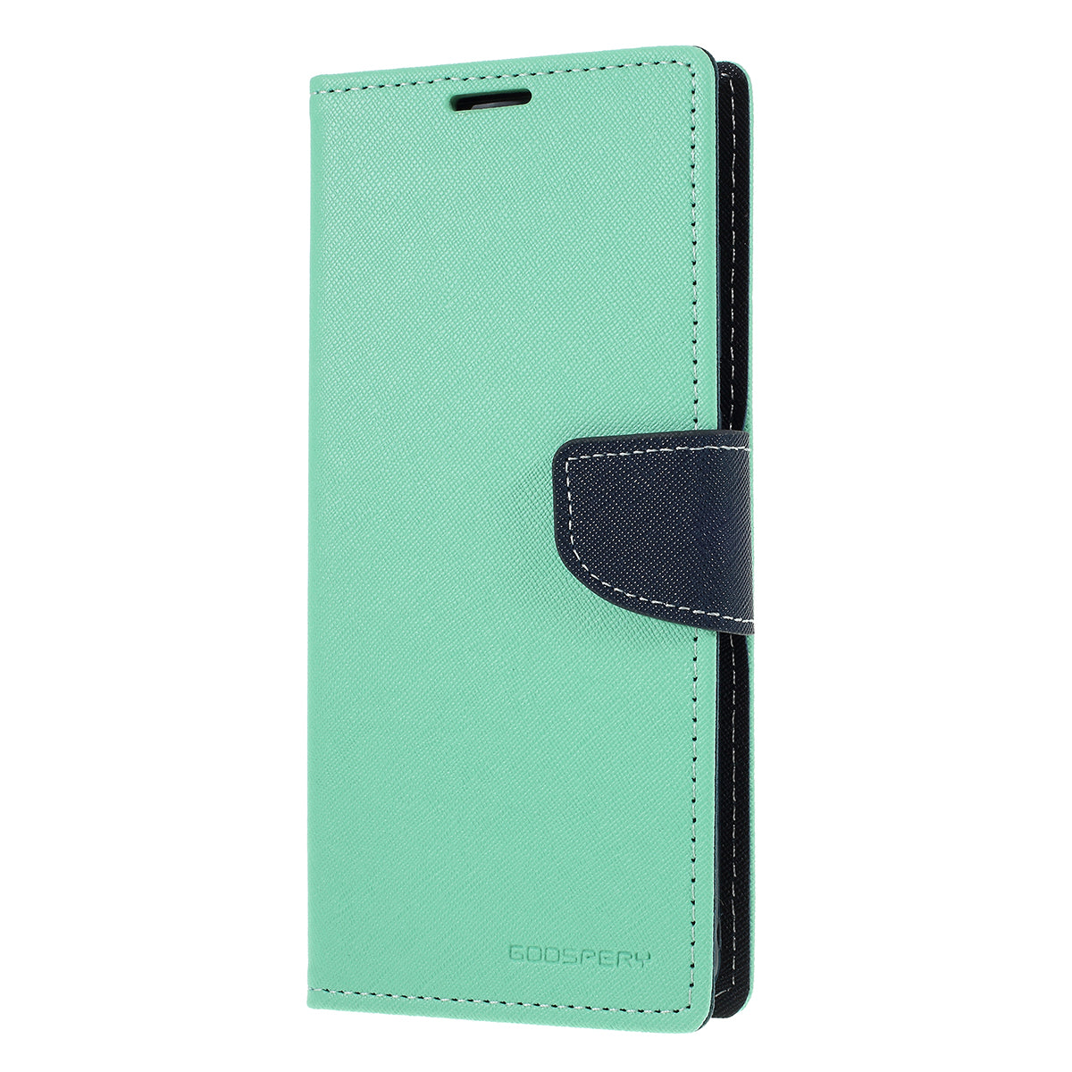 MERCURY GOOSPERY Fancy Diary Leather Wallet Mobile Phone Case for Samsung Galaxy S20 Ultra - Cyan