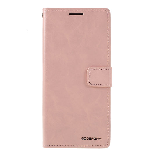 MERCURY GOOSPERY Blue Moon Magnetic Flap Leather Cover for Samsung Galaxy S20 Plus - Pink