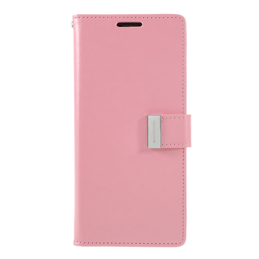 MERCURY GOOSPERY Rich Diary Leather Wallet Protection Case for Samsung Galaxy S20 Ultra - Pink