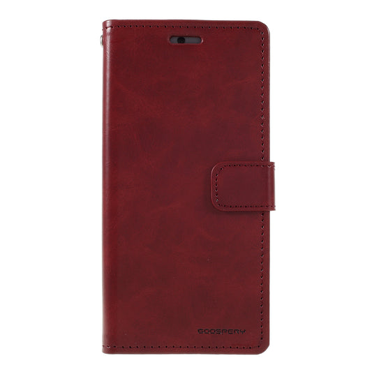 MERCURY GOOSPERY Blue Moon Wallet Leather Shell for Samsung Galaxy S20 4G/S20 5G - Wine Red