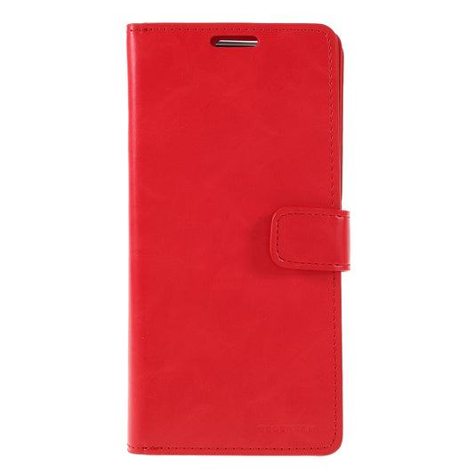 MERCURY GOOSPERY Mansoor Series Wallet Style Leather Cover Case for Samsung Galaxy S20 Plus / S20 Plus 5G - Red