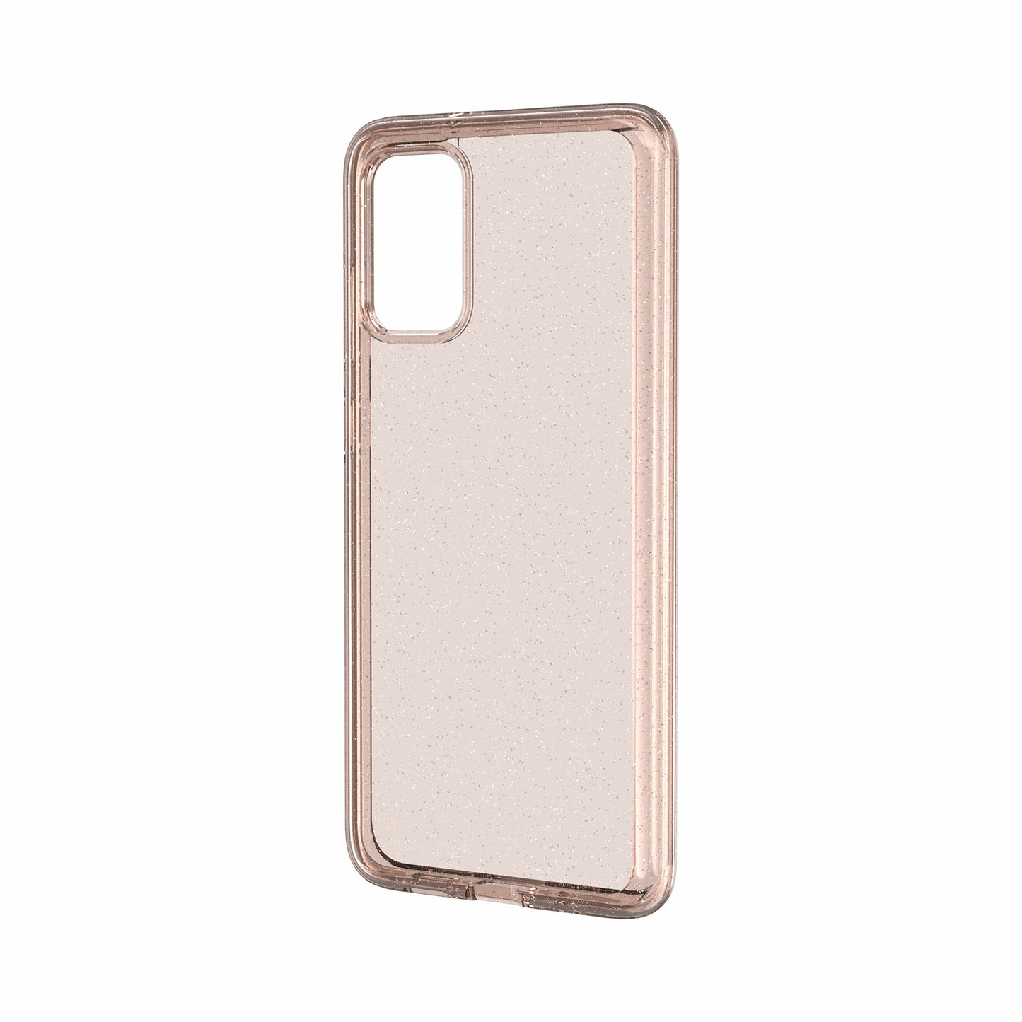 Glittery Powder PC TPU Combo Phone Case Covering for Samsung Galaxy S20 4G/S20 5G - Gold