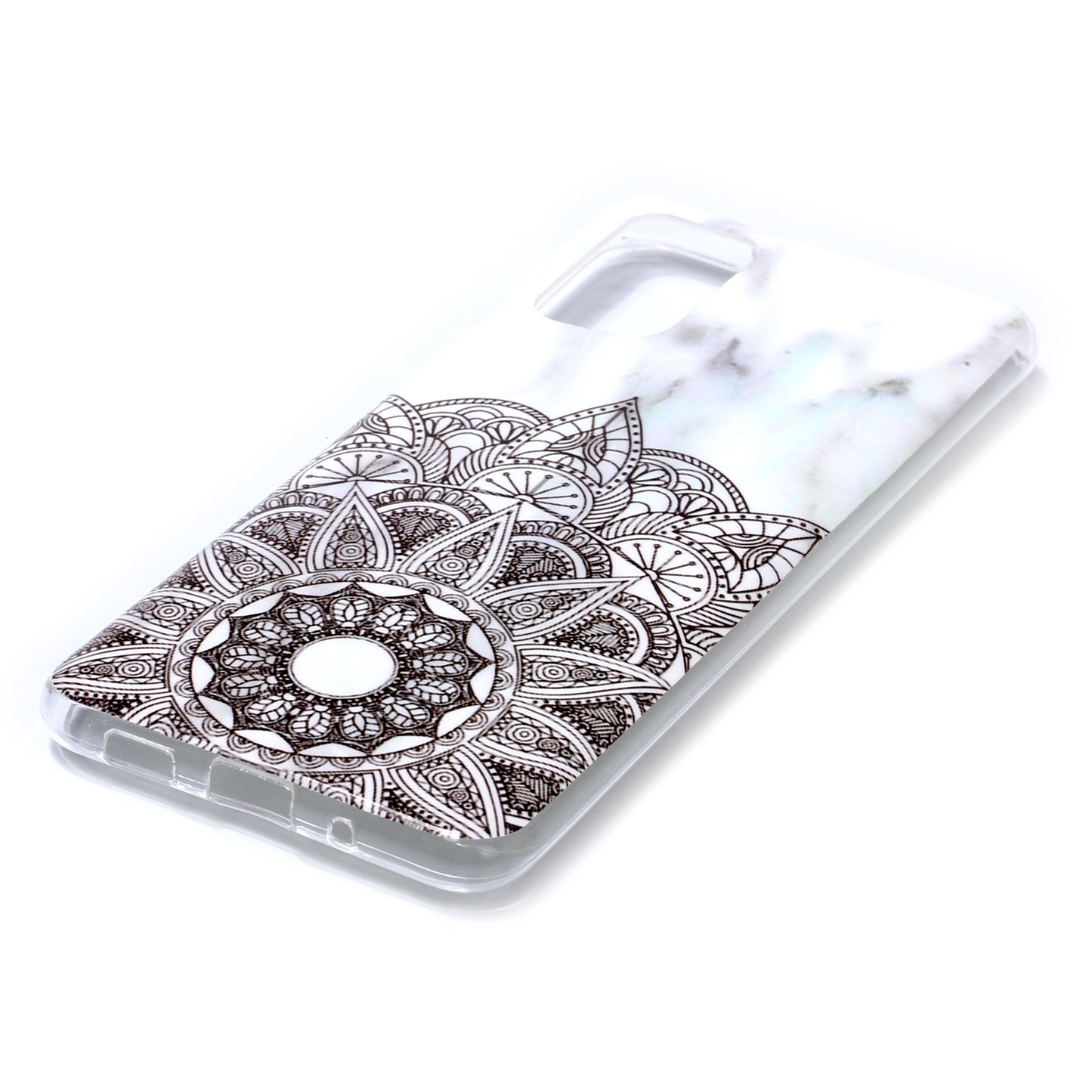 Marble Pattern IMD TPU Phone Case for Samsung Galaxy S20 Plus - Style A