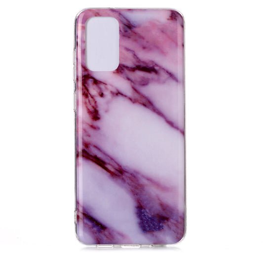 Marble Pattern IMD TPU Phone Case for Samsung Galaxy S20 Plus - Style B
