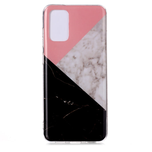 Marble Pattern IMD TPU Phone Case for Samsung Galaxy S20 Plus - Style F