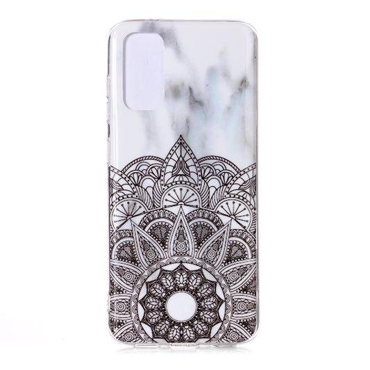 Marble Pattern Printing IMD TPU Phone Case for Samsung Galaxy S20 4G/S20 5G - Style A