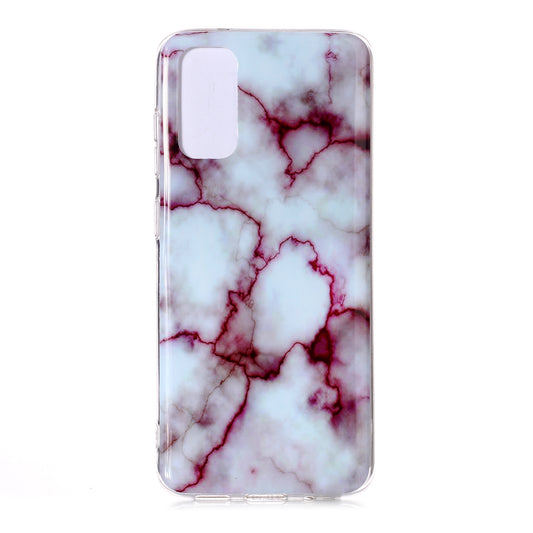 Marble Pattern Printing IMD TPU Phone Case for Samsung Galaxy S20 4G/S20 5G - Style B