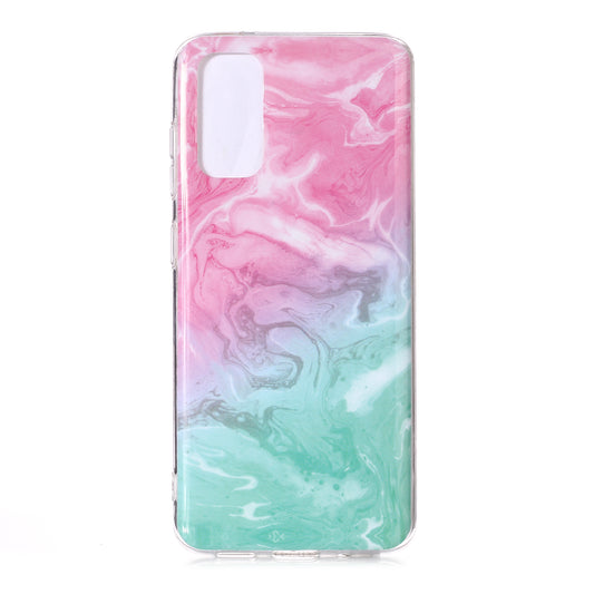 Marble Pattern Printing IMD TPU Phone Case for Samsung Galaxy S20 4G/S20 5G - Style H