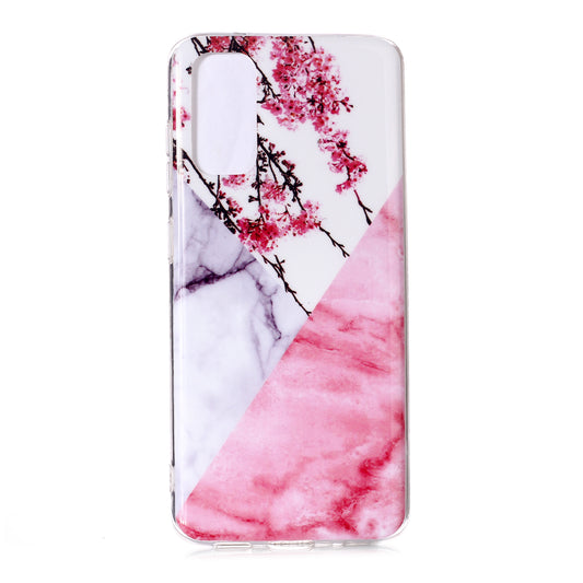 Marble Pattern Printing IMD TPU Phone Case for Samsung Galaxy S20 4G/S20 5G - Style I