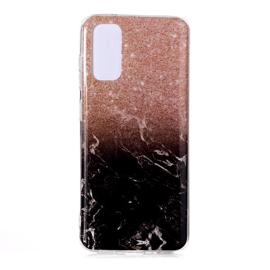 Marble Pattern Printing IMD TPU Phone Case for Samsung Galaxy S20 4G/S20 5G - Style K