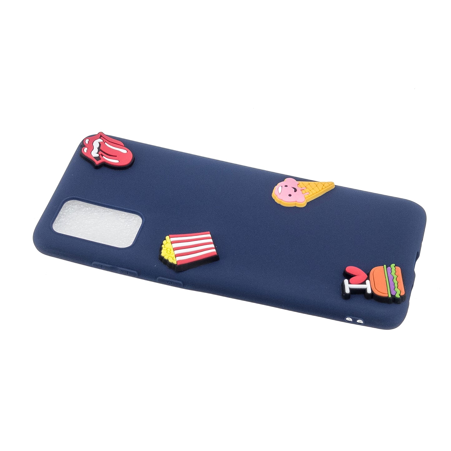 3D Cartoon Pattern Soft TPU Cell Phone Cover for Samsung Galaxy S20 4G/S20 5G - Ice Cream