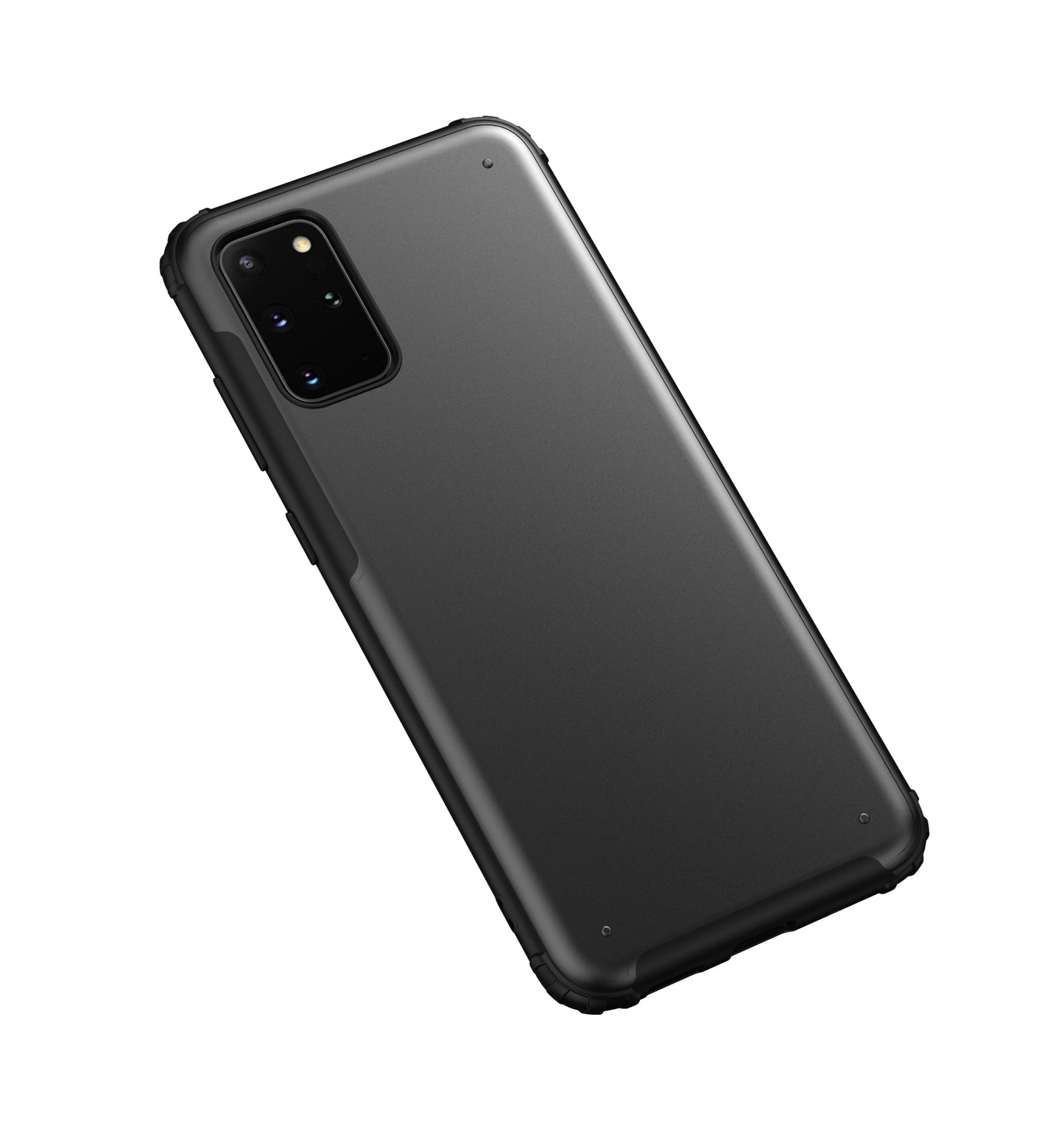 Quality PC + TPU Phone Case Cover for Samsung Galaxy S20 Plus - Black