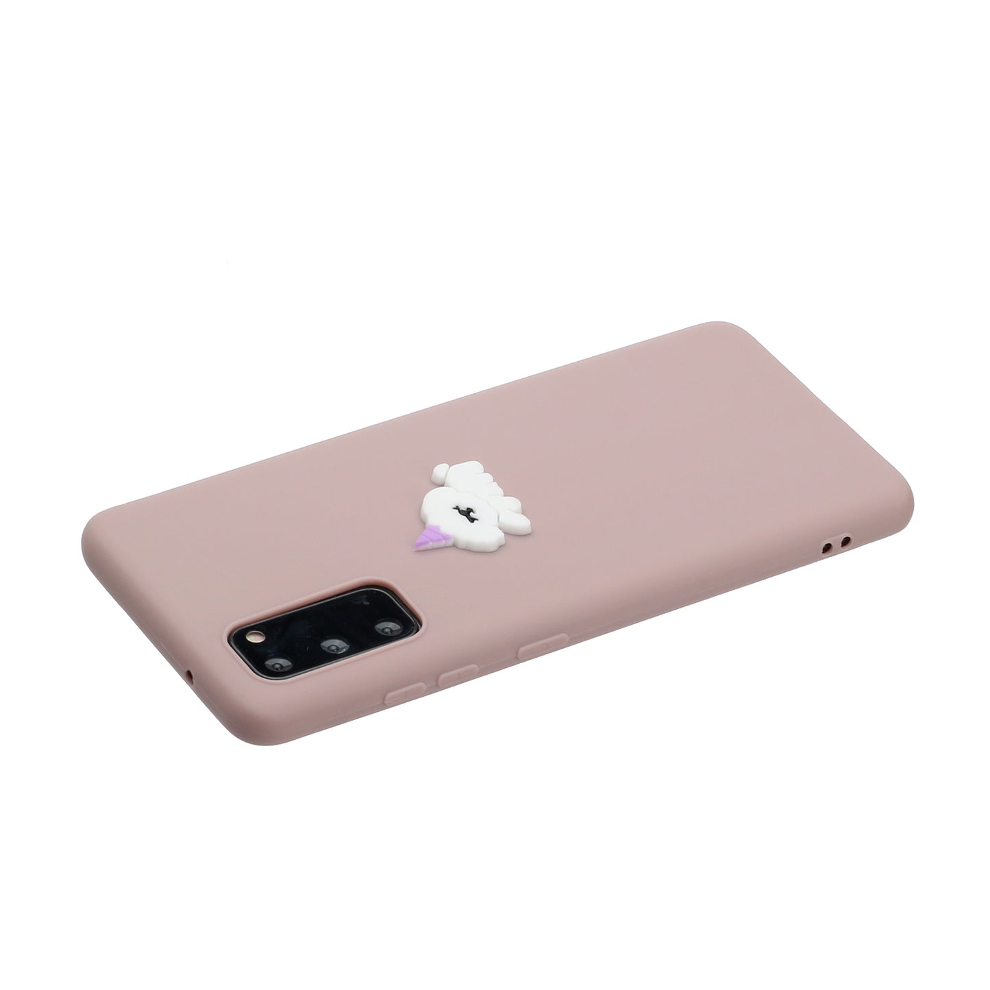 Animal Logo Decor TPU Phone Case Cover for Samsung Galaxy S20 4G/S20 5G - Dog
