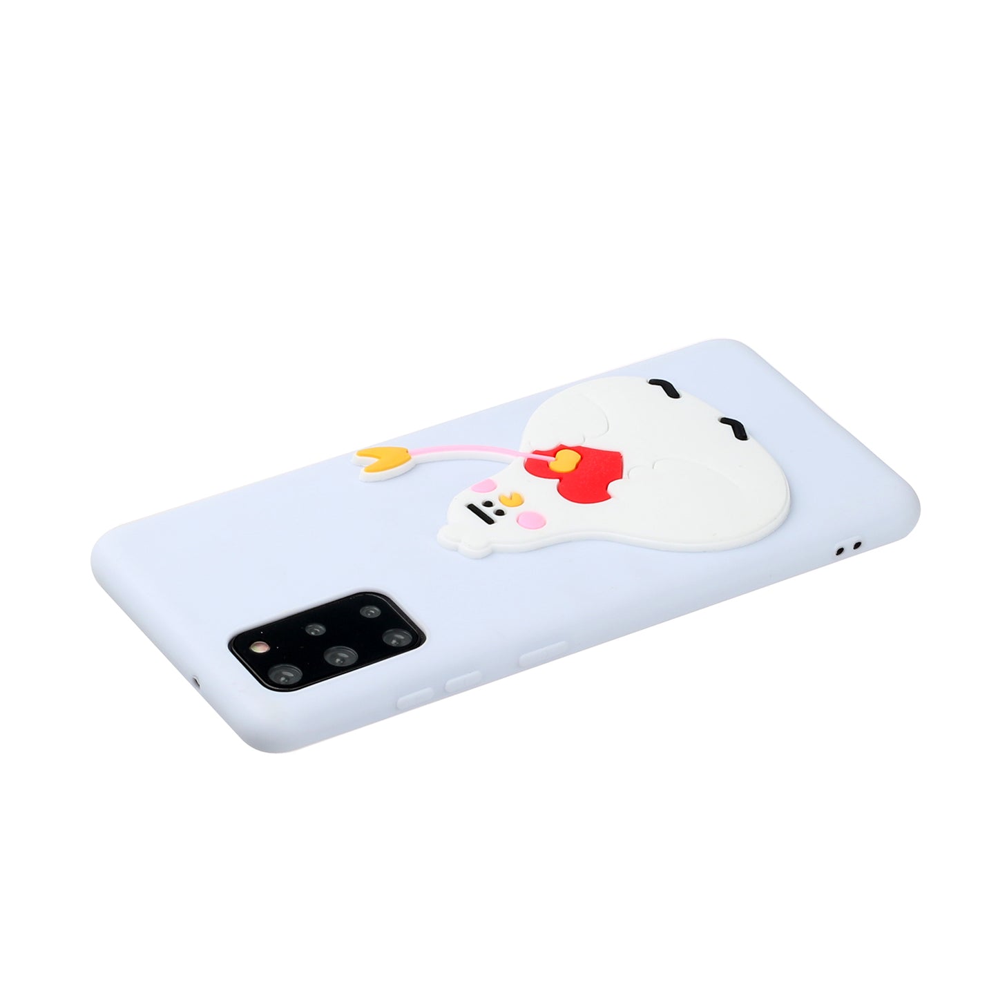 Animal Logo Decor TPU Phone Case Cover for Samsung Galaxy S20 Plus / S20 Plus 5G - Chicken