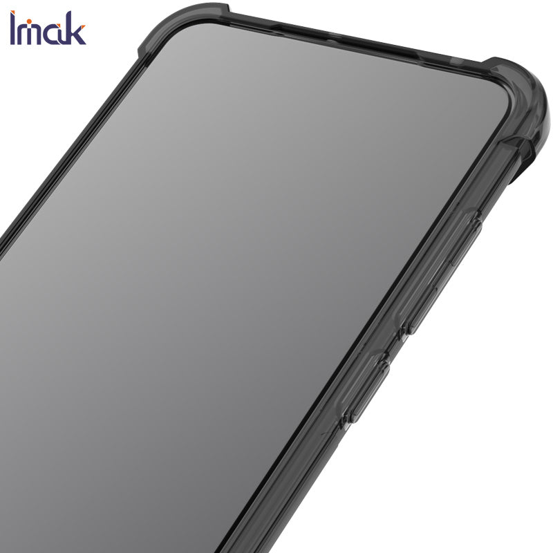 IMAK Silky Anti-drop TPU Phone Case + Screen Protector Film for Samsung Galaxy S20 4G/S20 5G - Grey