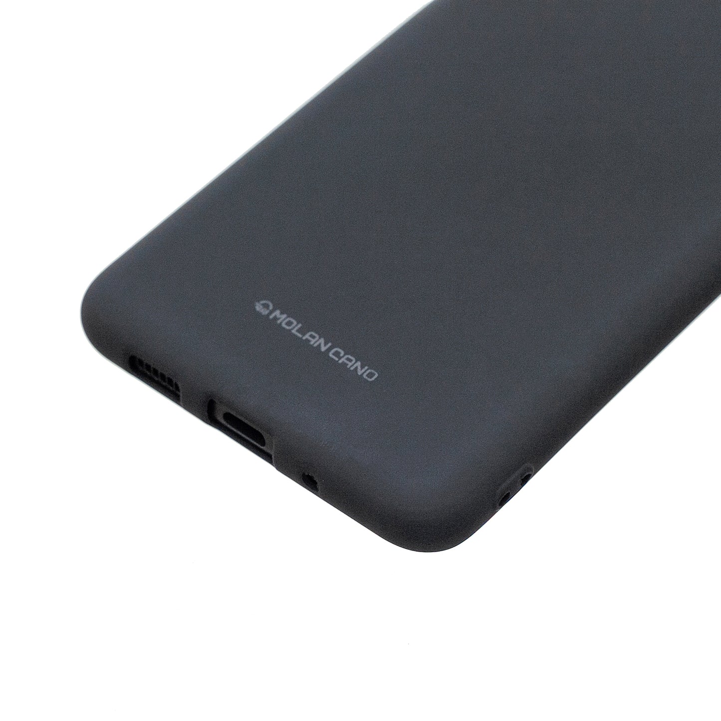 MOLAN CANO Rubberized Soft TPU Case for Samsung Galaxy S20 Plus - Black