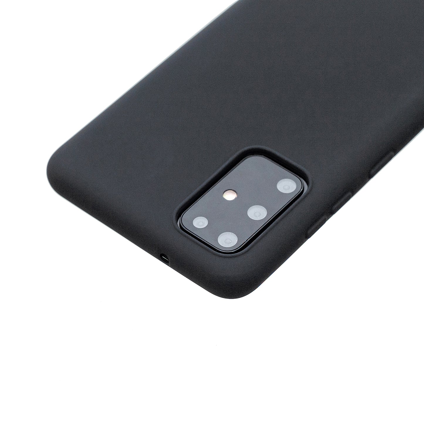 MOLAN CANO Rubberized Soft TPU Case for Samsung Galaxy S20 Plus - Black