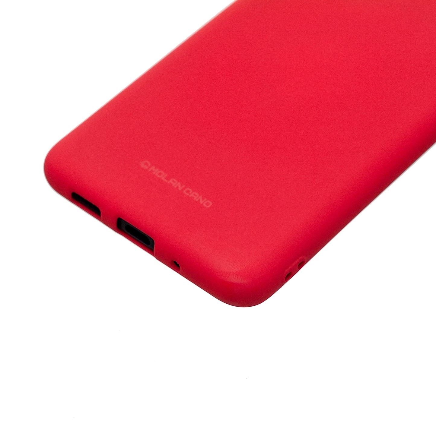 MOLAN CANO Rubberized Soft TPU Case for Samsung Galaxy S20 Plus - Red