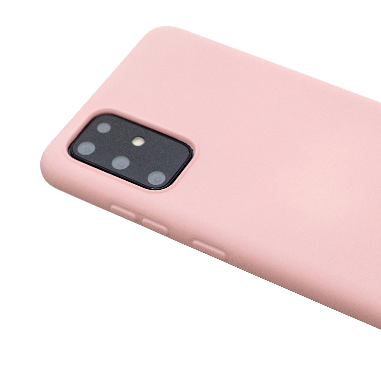 MOLAN CANO Rubberized Soft TPU Case for Samsung Galaxy S20 Plus - Pink