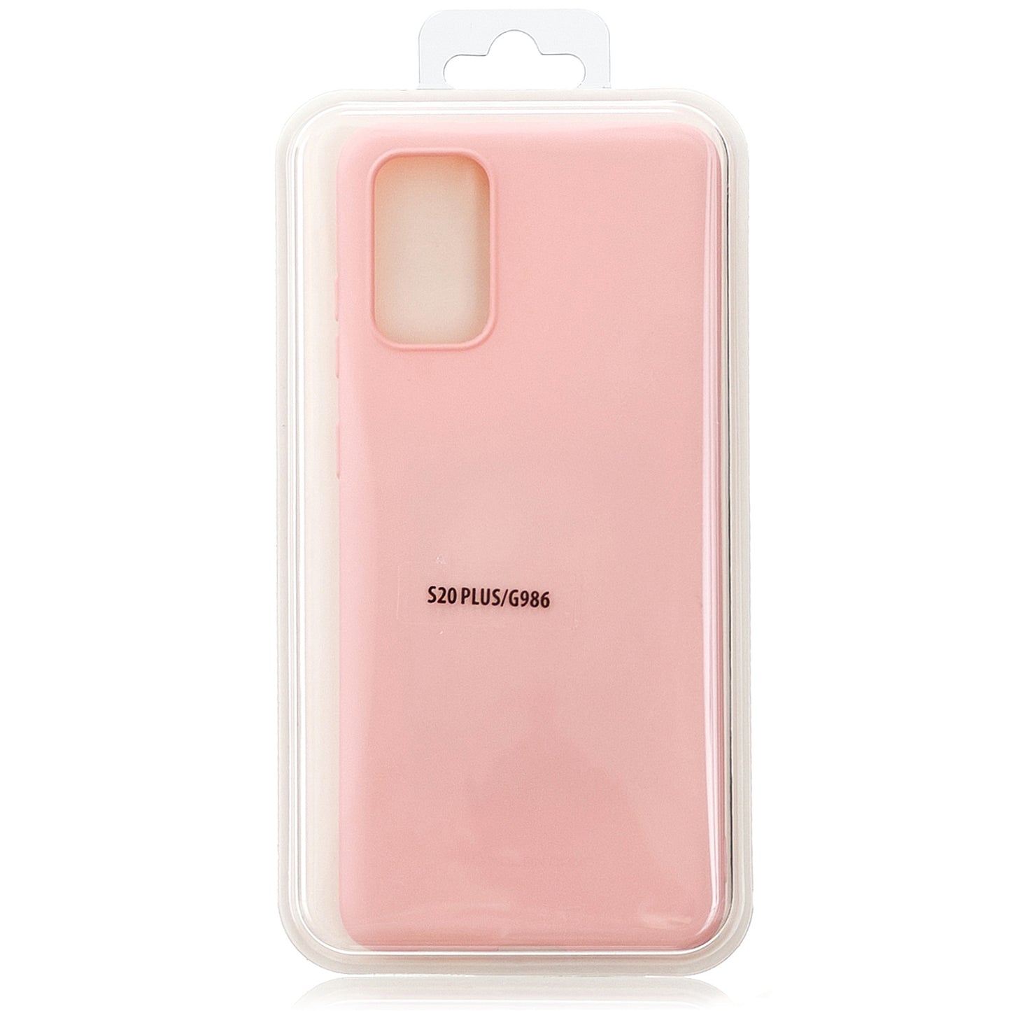MOLAN CANO Rubberized Soft TPU Case for Samsung Galaxy S20 Plus - Pink