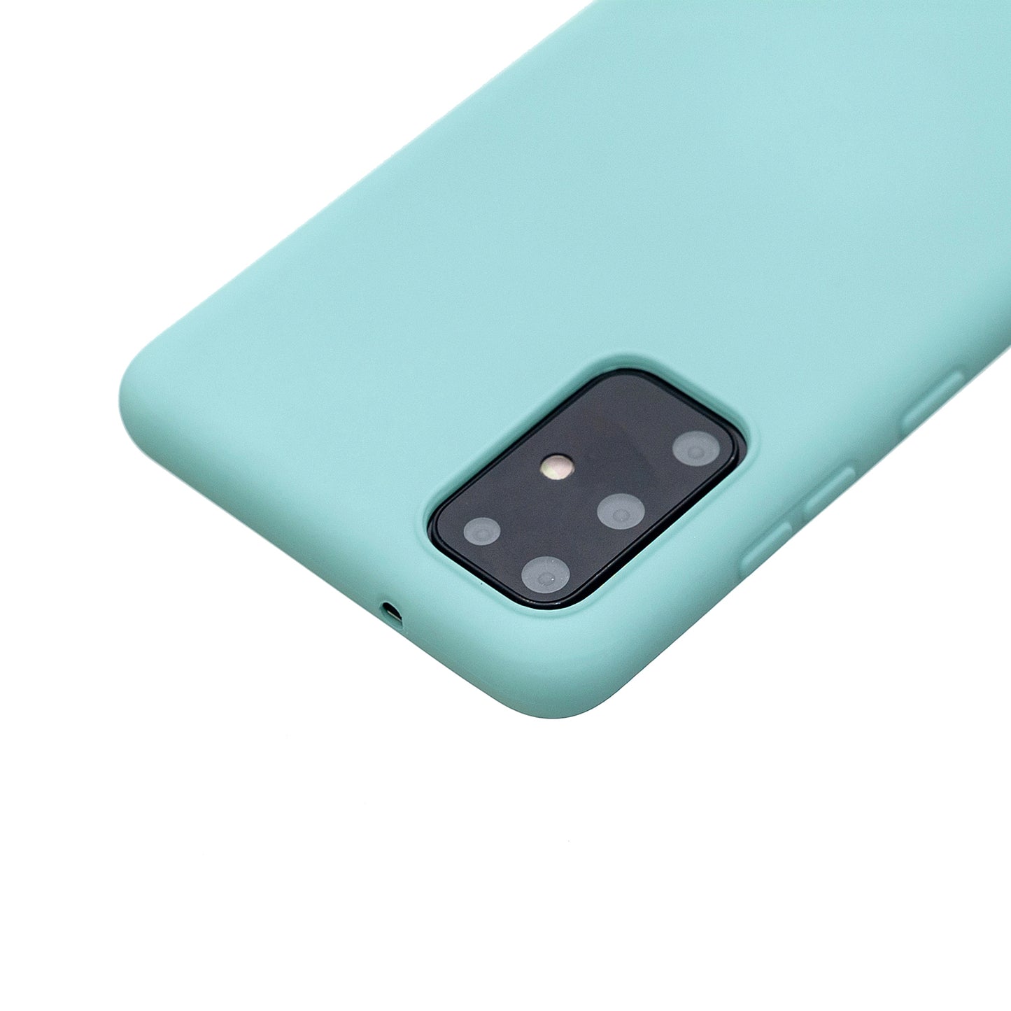 MOLAN CANO Rubberized Soft TPU Case for Samsung Galaxy S20 Plus - Baby Blue
