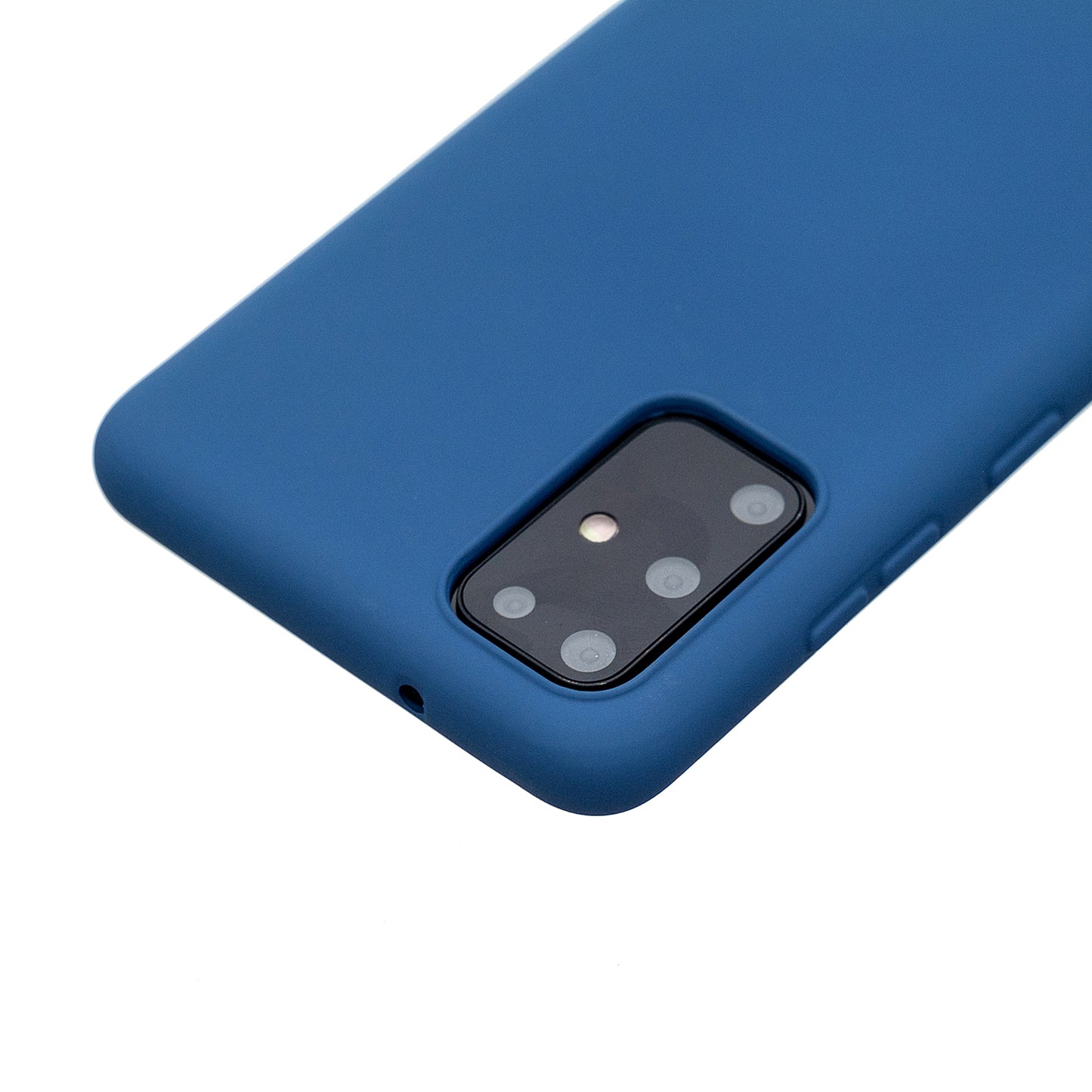 MOLAN CANO Rubberized Soft TPU Case for Samsung Galaxy S20 Plus - Dark Blue