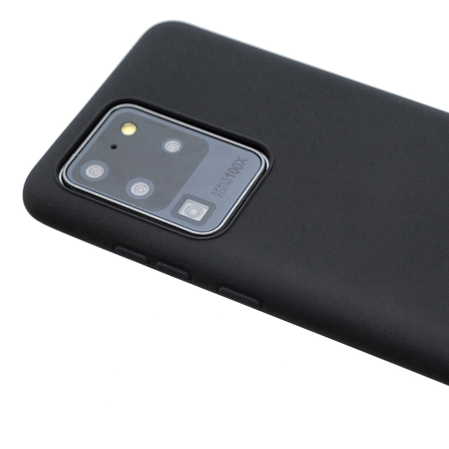 MOLAN CANO Rubberized TPU Shell Case Cover for Samsung Galaxy S20 Ultra - Black