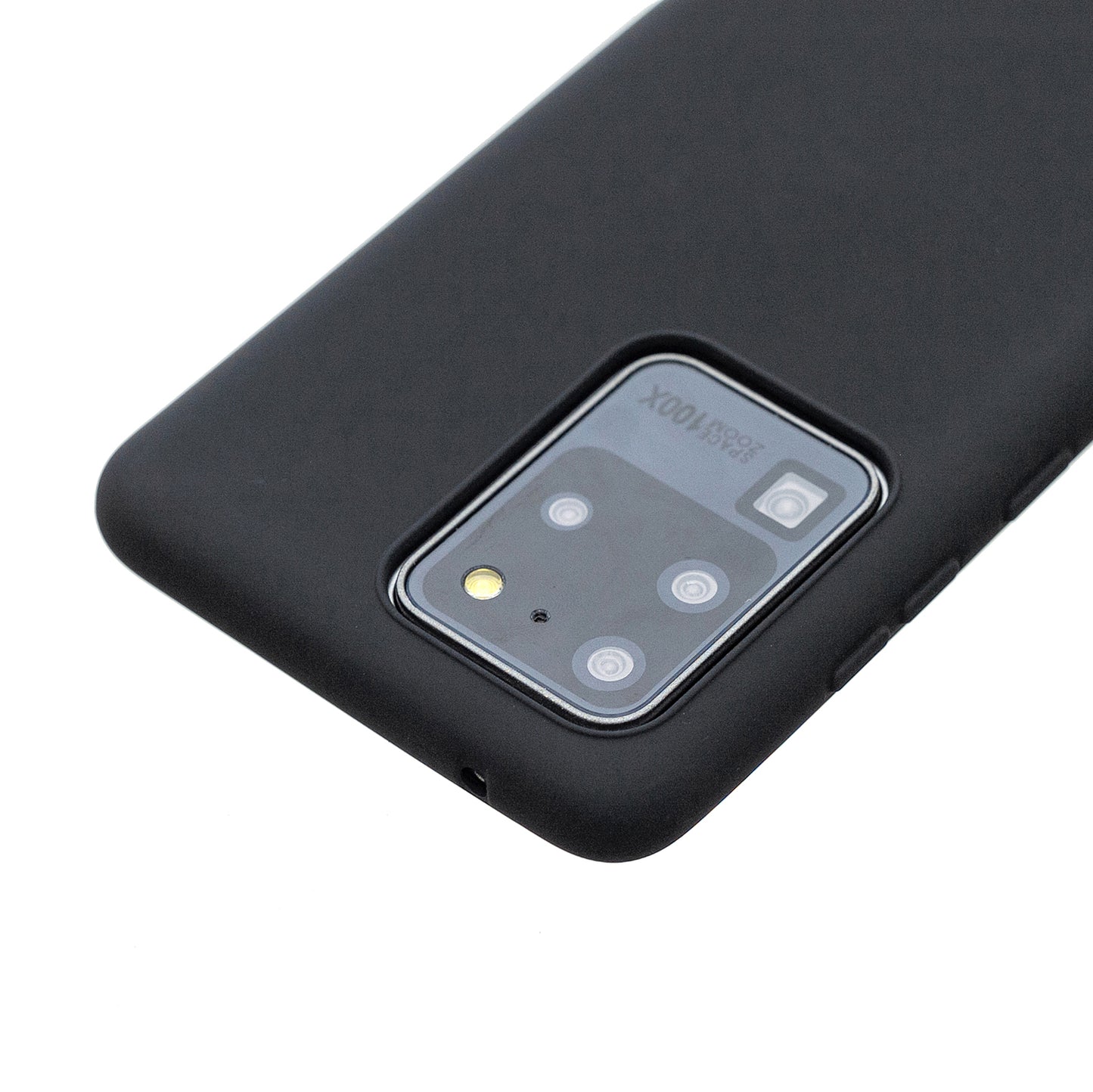 MOLAN CANO Rubberized TPU Shell Case Cover for Samsung Galaxy S20 Ultra - Black