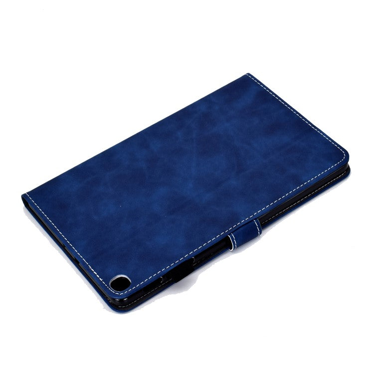 Stand Leather Card Holder Case for Samsung Galaxy Tab S6 Lite (2020) P615 P610 / (2022) / (2024) - Blue
