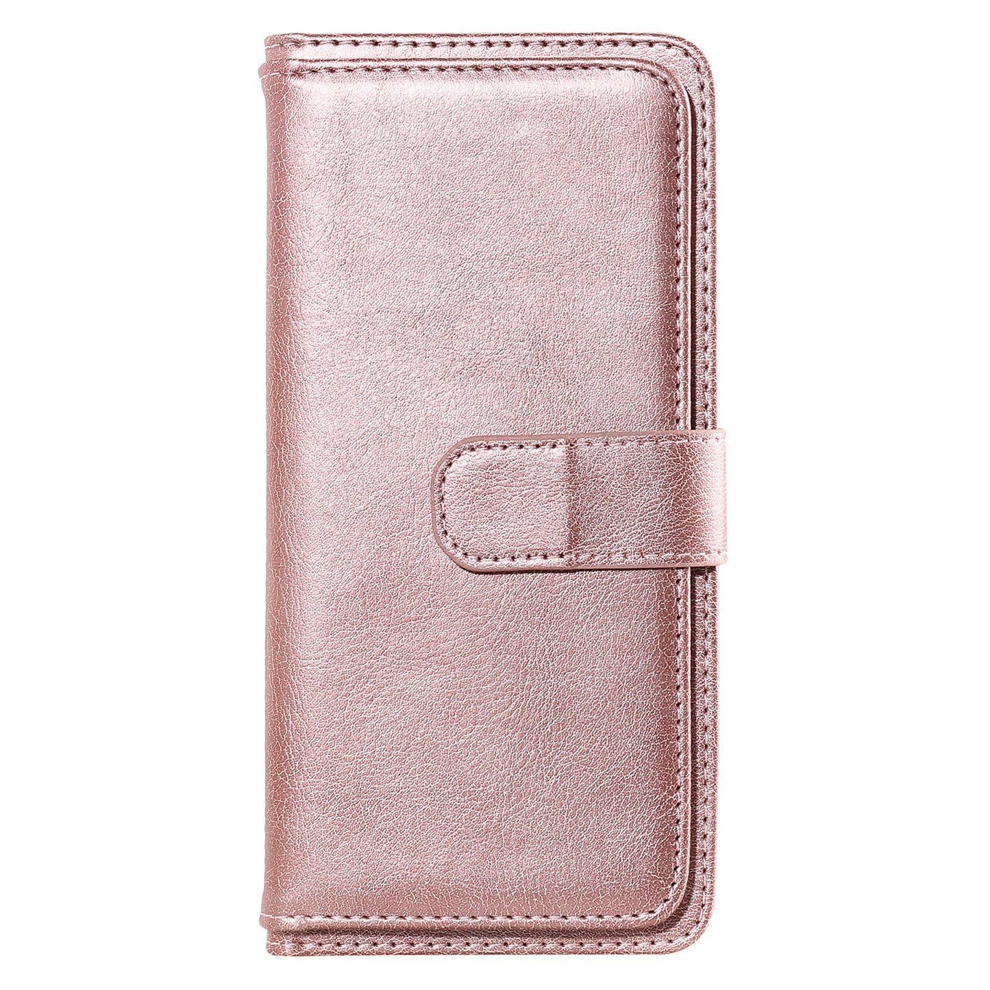 For Samsung Galaxy S20 Plus/S20 Plus 5G KT Multi-functional Series-1 10 Card Slots Wallet TPU+PU Leather Cover with Stand  - Rose Gold