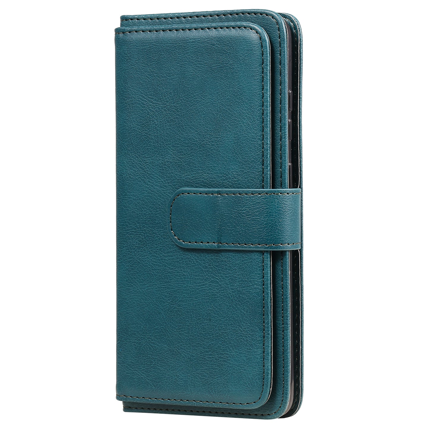For Samsung Galaxy S20 Plus/S20 Plus 5G KT Multi-functional Series-1 10 Card Slots Wallet TPU+PU Leather Cover with Stand  - Green