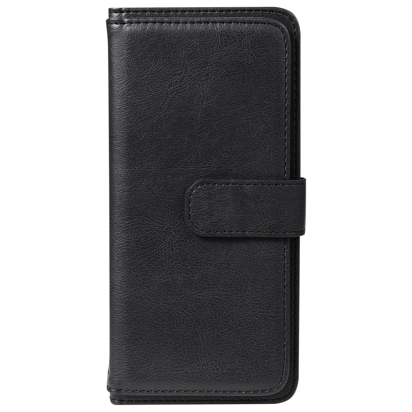 KT Multi-functional Series-1 10 Card Slots Wallet TPU+PU Leather Shell with Stand for Samsung Galaxy S20 Ultra - Black