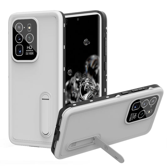 REDPEPPER IP68 Waterproof Phone Case [Support Fingerprint Unlock ] for Samsung Galaxy S20 Ultra - White