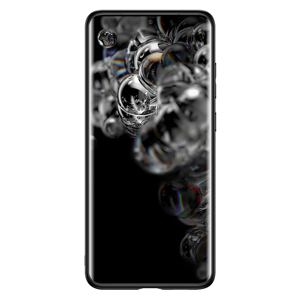 DUX DUCIS YOLO Series Electroplating PU Leather+TPU+PC Cover for Samsung Galaxy S20 Ultra - Black