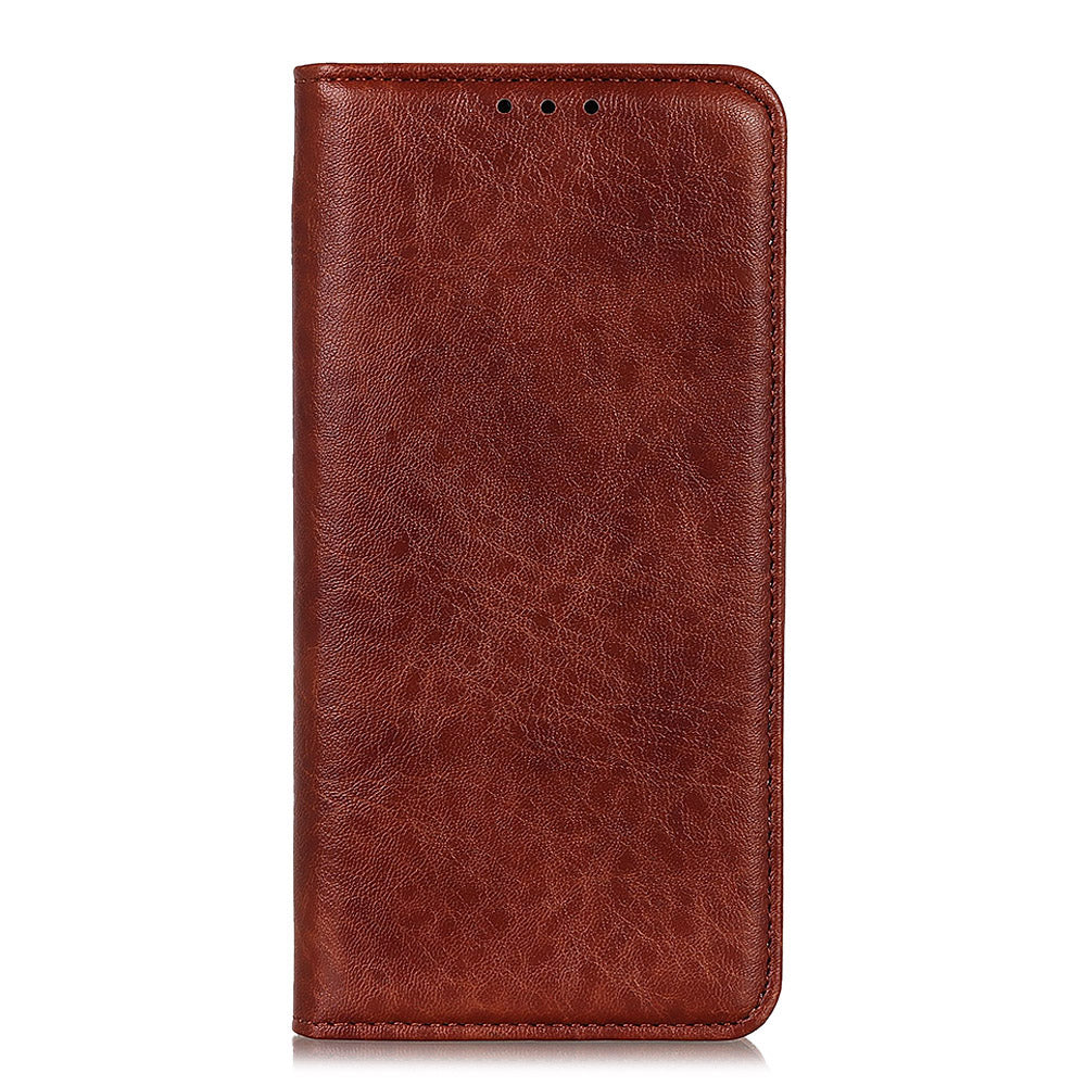 Crazy Horse Texture Leather Auto-absorbed Cover for Samsung Galaxy S20 FE/S20 Fan Edition/S20 FE 5G/S20 Fan Edition 5G/S20 Lite/S20 Lite - Brown