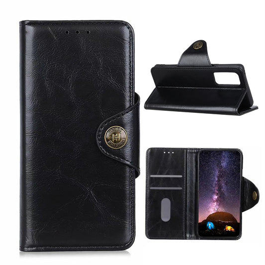 Leather with Wallet with Stand Cover for Samsung Galaxy S20 FE/S20 Fan Edition/S20 FE 5G/S20 Fan Edition 5G/S20 Lite/S20 Lite - Black