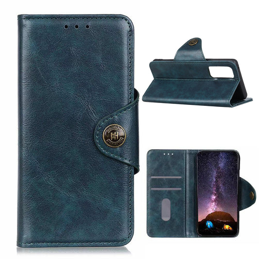 Leather with Wallet with Stand Cover for Samsung Galaxy S20 FE/S20 Fan Edition/S20 FE 5G/S20 Fan Edition 5G/S20 Lite/S20 Lite - Blue
